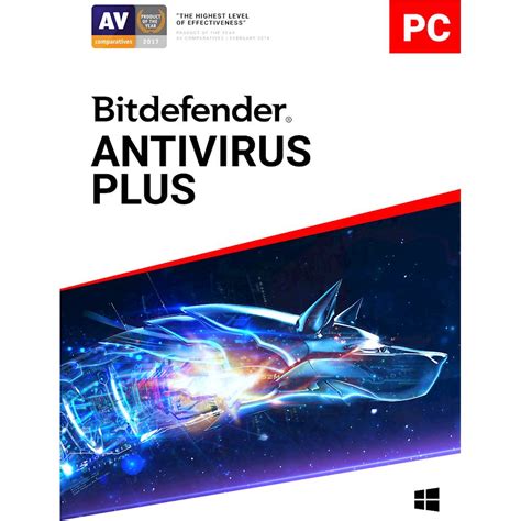 Bitdefender Antivirus Plus 1 Device 1 Year Subscription Windows