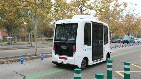 Vuelve El Servicio Del Primer Autobús Autónomo Por El Campus De La Uam