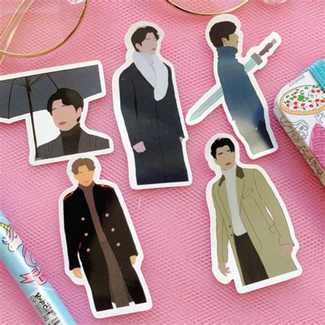 도깨비 The Goblin Gong Yoo Inspired Aesthetic 5 Pack Sticker Etsy