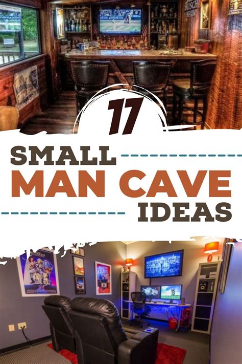 17 small man cave ideas that maximize the manliness – Artofit