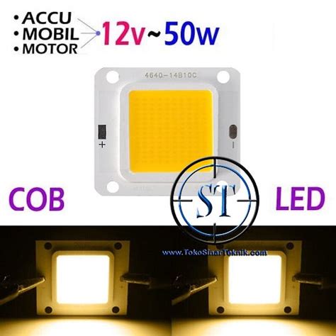 Jual Kotak Led Cob Warm White W Input Dc V Hpl Watt Lampu