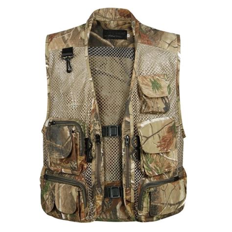 Summer Baggy Causal Mens Mesh Vest Multi Pocket Photographers Male