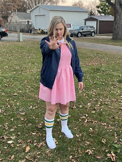 Actualizar Imagen Eleven Stranger Things Pink Dress Outfit