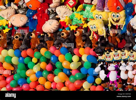 Carnival prizes at the Nebraska State Fair Stock Photo - Alamy