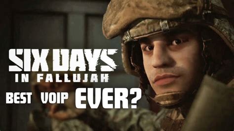 Six Days In Fallujah Gameplay Incredibly Immersive Voipproximity