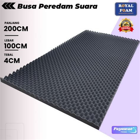 Jual Busa Peredam Suara Ruangan X X Cm Dinding Kamar Studio Musik