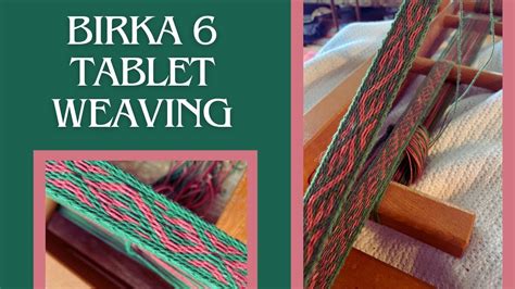 Tablet Weaving Birka A Pattern Years Old Youtube