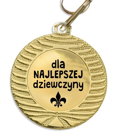 Medal Prezent Dziewczyna Dzie Kobiet Dla Najlepszej Dziewczyny Niej