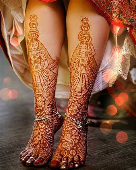 Latest Bridal Mehndi Designs Legs Hot Sex Picture