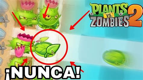 JAMAS USES EL NUTRIENTE EN ESTA PLANTA PLANTS VS ZOMBIES 2