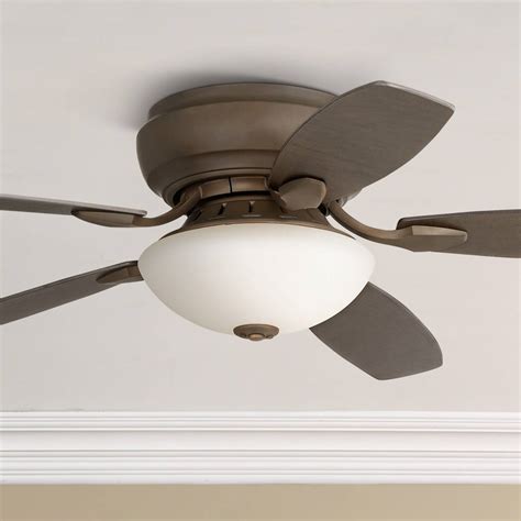 5 Blade Contemporary Hugger Flush Mount Ceiling Fans Lamps Plus