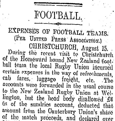 Football Otago Daily Times 16 8 1905 Items National Library Of New Zealand National