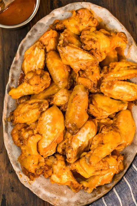 Slow Cooker Honey BBQ Chicken Wings Recipe The Cookie Rookie