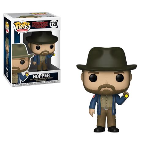 Funko POP! Television: Stranger Things - Hopper w/Flashlight - Walmart.com