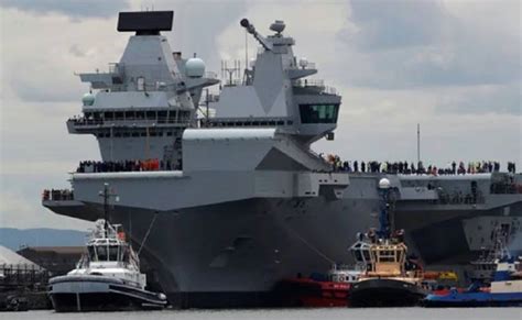 Spesifikasi Kapal Induk HMS Queen Elizabeth Yang Pernah Melacak Kapal