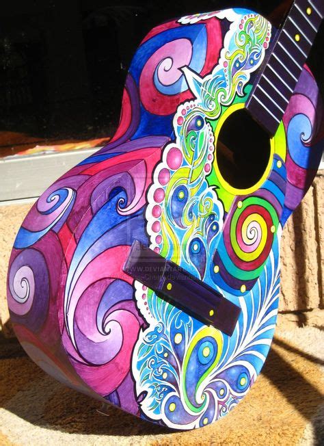 Ideas De Guitarras Decoradas Guitarras Decoradas Guitarras