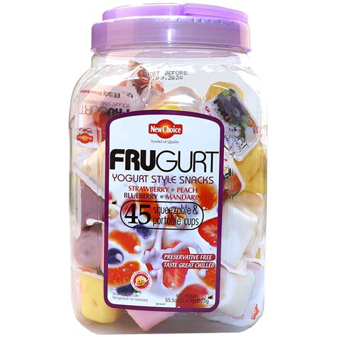 New Choice Frugurt Yogurt Style Snacks 45 X 35g Costco