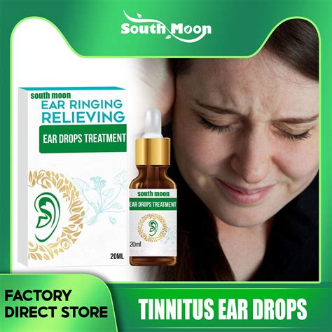 Hot Salesouth Moon Tinnitus Liquid Ear Drops Infection Treatment