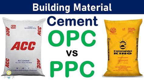 Difference Between Opc And Ppc Cement Civil Tutorials