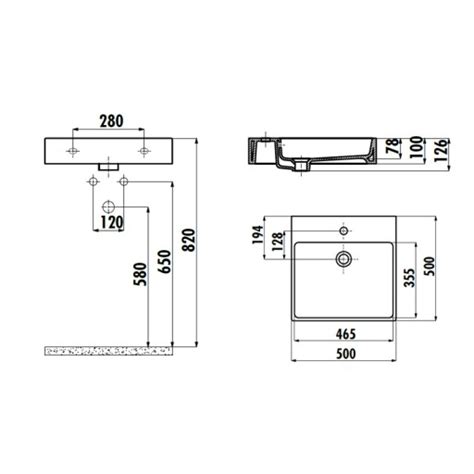 Creavit Next Top Counter Washbasin X Cm