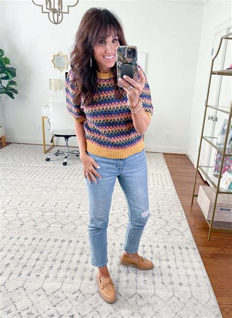 How To Wear Straight Leg Jeans Cyndi Spivey