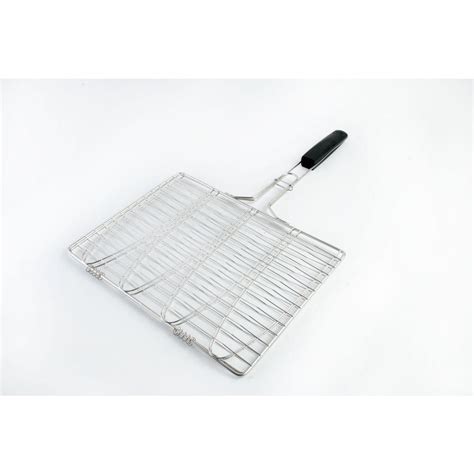 Steven Raichlen Stainless 4 Fish Grilling Basket Sr8127 The Home Depot