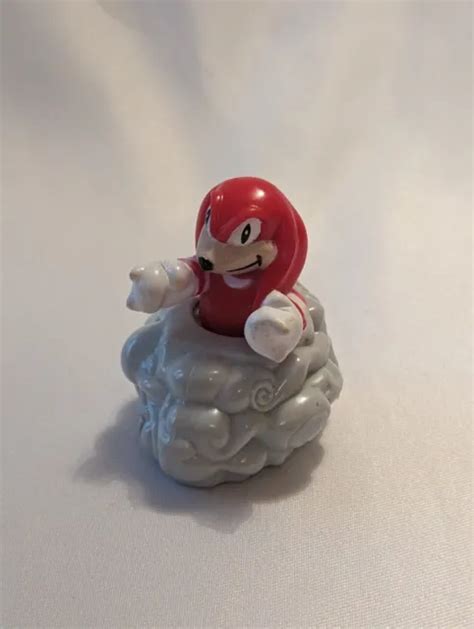 MCDONALD S HAPPY MEAL Toy 1993 Sonic The Hedgehog Knuckles Figure 9 99