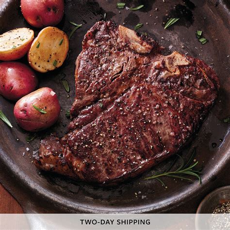 Stock Yards® Porterhouse Steaks Eight 16 Ounce Usda Prime Stock