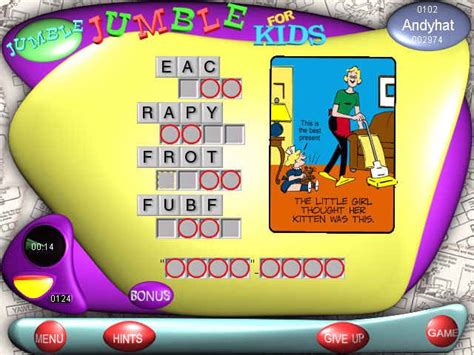 Jumble: That Scrambled Word Game Screenshots for Windows - MobyGames