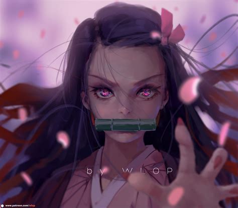 Kamado Nezuko Kimetsu No Yaiba Image By Wlop 2910907 Zerochan