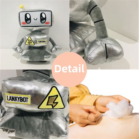 China Led Lankybot Plush Toy Lankybox Cyborg Series Manufacturers And