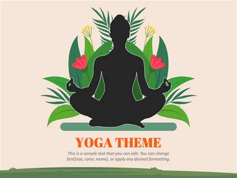 Free Yoga Presentation Theme For PowerPoint And Google Slides