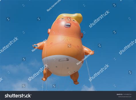 London 71318 Balloon Baby Donald Trump Stock Photo 1141495214 ...