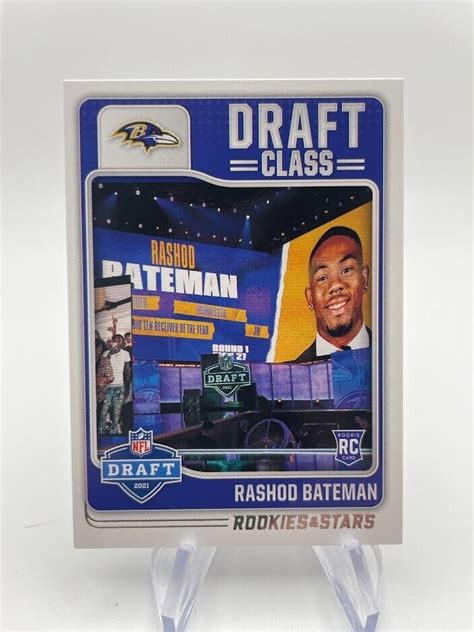 Rashod Bateman Panini Rookies Stars Rookie Draft Class Dc