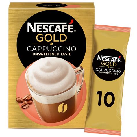 Buy Nescaf Gold Cappuccino Unsweetened Taste Instant Coffee Mix G