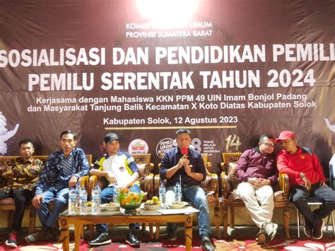 Tingkatkan Partisipasi Pemilih Pemilu Jons Manedi Gencar Lakukan