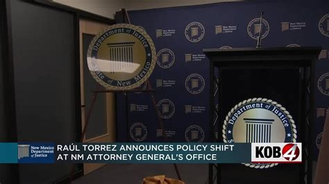 New Mexico Ag Ra L Torrez Announces Policy Shift In Office Youtube