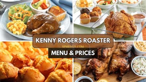 Kenny Rogers Roasters Menu SP Menus