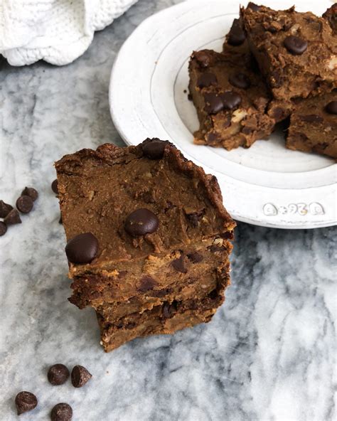 Healthy Paleo Vegan Pumpkin Brownies The Banana Diaries