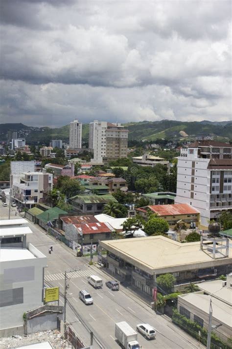 Cebu city skyline editorial stock photo. Image of commerce - 56556763