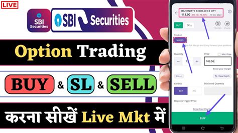 Option Trading In Sbi Securities Sbi Securities Me Option Trading