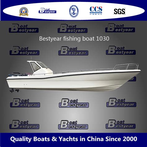 Bestyear M Fiberglass Speed Fishing Boat China Boat And Fishing