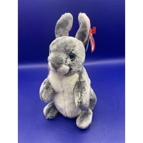 Ty Beanie Baby Hopper Rabbit Bunny Retired Tags Vintage Plush Etsy