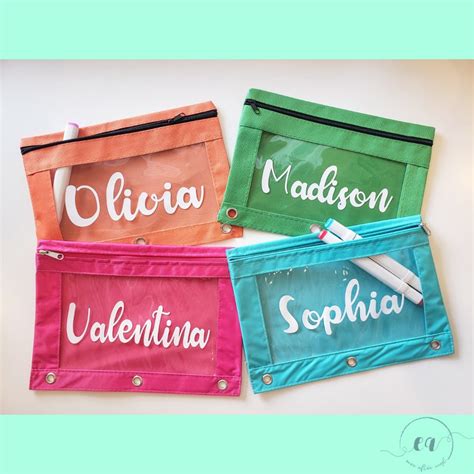 Personalised Pouch Etsy