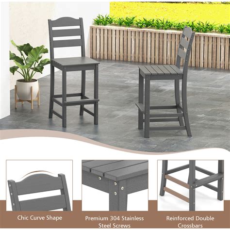 Outdoor Hdpe Bar Stool