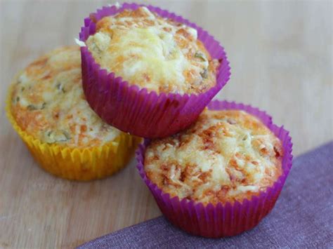 Muffins De Jam N Queso Y Aceitunas Receta Petitchef