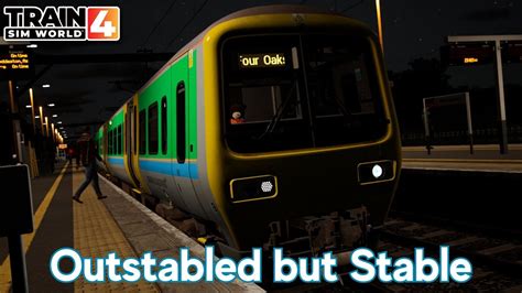 Outstabled But Stable Birmingham Cross City Class 323 Train Sim