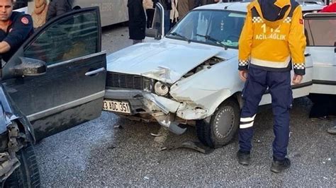 Zincirleme Trafik Kazası 3 Yaralı Gaziantep Son Dakika Haberleri