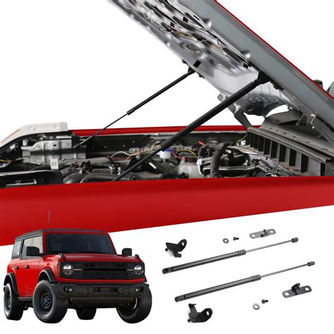 Mabett Front Bonnet Hood Lift Supports Upgraded Version For Ford Bronco