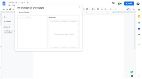 create  long dash  google docs em dash presentationskillsme